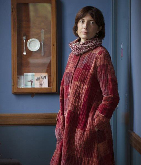 Cappotto stampato in velluto di cotone
