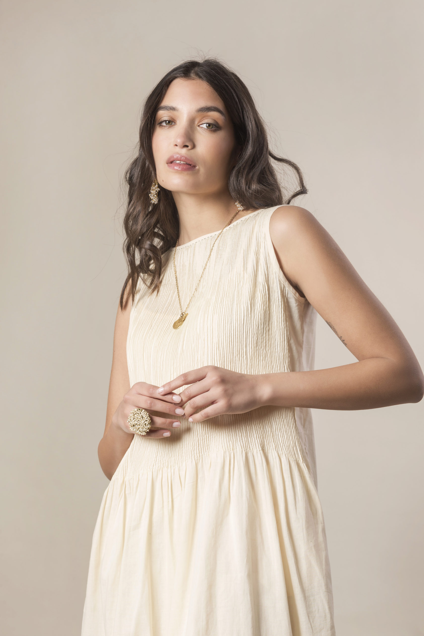Vestito minipieghine